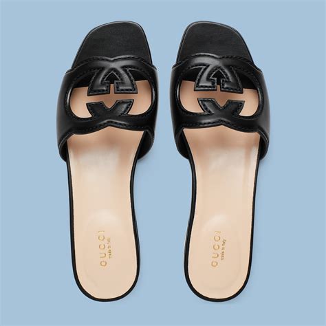 gucci cutout sandal